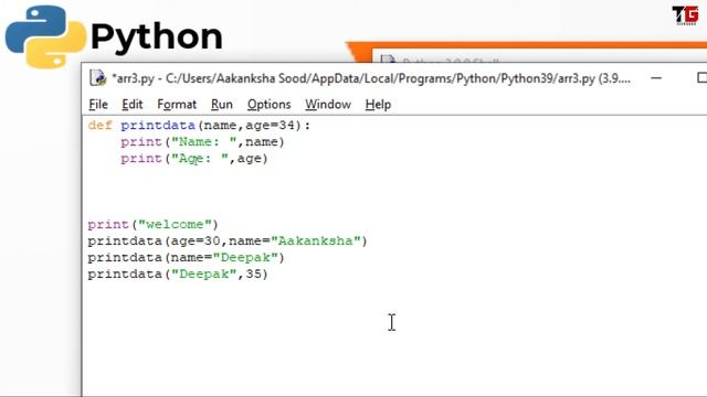 Types Of Parameters In Python In English By Aakanksha Sood || Video-15 || Tech GURU смотреть онлайн