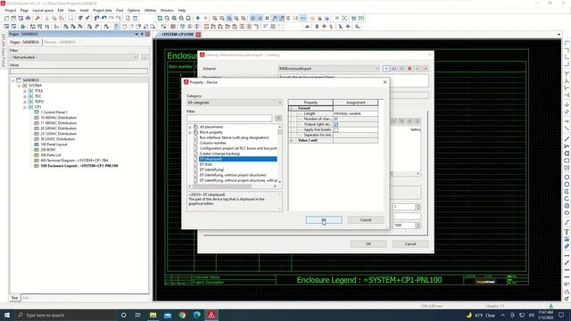 EPlan Enclosure List Export смотреть онлайн