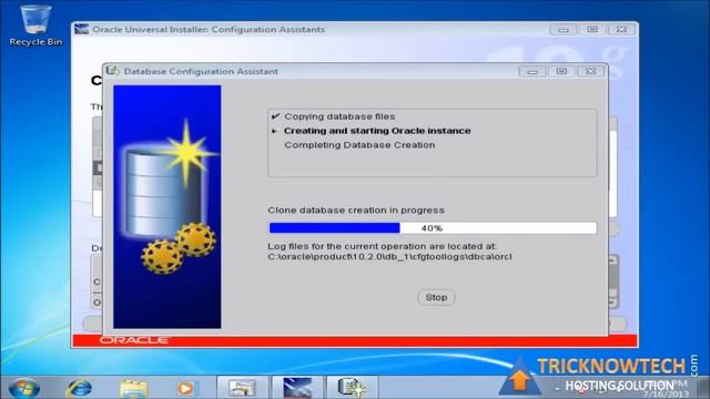 How to install oracle 10g in Windows 7 and windows 8 смотреть онлайн