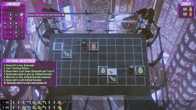 Neon Noodles - Cyberpunk Kitchen Automation【Steam】動作検証と推奨スペック(The operation verification) смотреть онлайн
