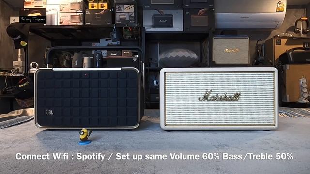 JBL Authentics 300 vs Marshall Stanmore Muti-room смотреть онлайн