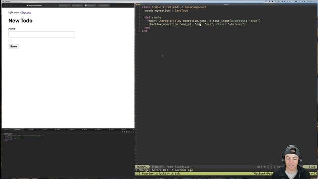 Learning crystal | lucky, tailwind, tmux, neovim, safari смотреть онлайн