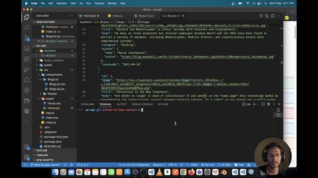 Build a Full-Stack Application with JSON Server and ReactJS: A 2023 Crash Course смотреть онлайн