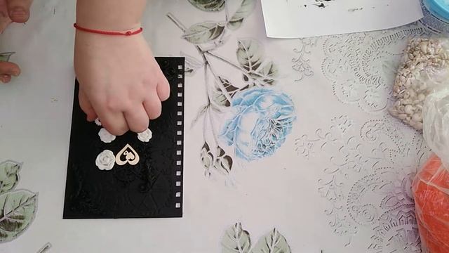 Оригинальный декор скетчбука микс медиа своими руками