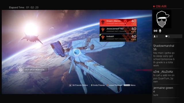 toobab1's Live PS4 Broadcast Destiny TK смотреть онлайн