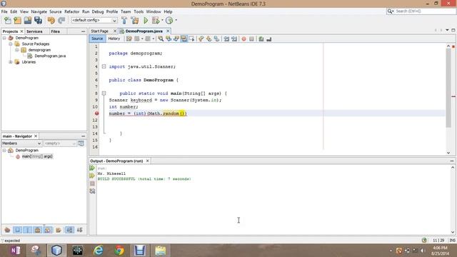 Random Numbers Java смотреть онлайн