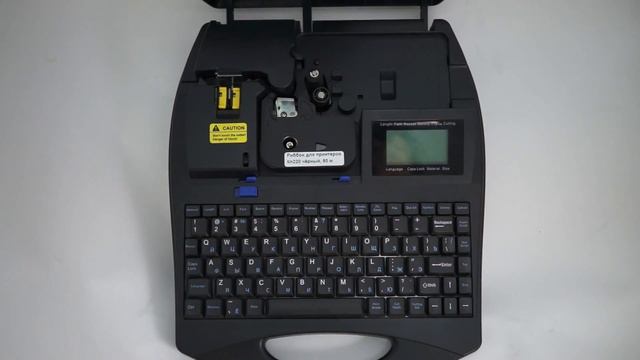 Кабельный принтер Кп220: снятие картриджа с самоклеющейся лентой смотреть онлайн