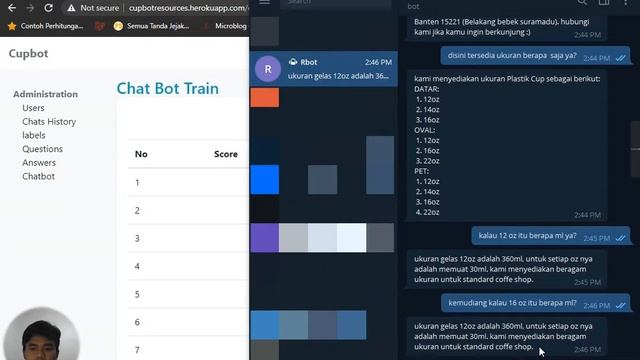 Chat bot Telegram dengan Python смотреть онлайн