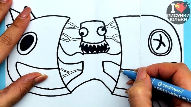 DIY СУПЕР КРУТАЯ ОТКРЫТКА Радужные Друзья Роблокс своими руками | Синий и зеленый | @risunki_yulki смотреть онлайн