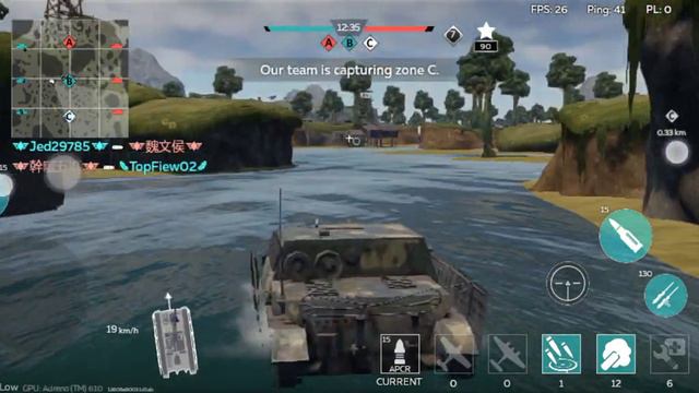 war thunder mobile: platoon tiger E смотреть онлайн