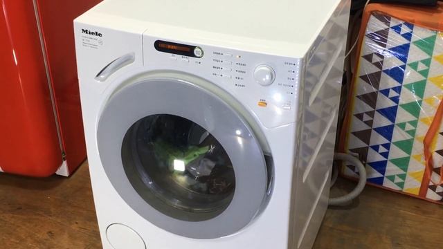 밀레세탁기 작동영상 miele w1714 washing machine смотреть онлайн