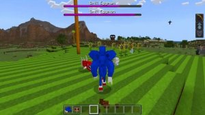 Sonic Land ADDON in Minecraft PE