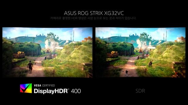Game HDR - ASUS ROG STRIX XG32VC смотреть онлайн