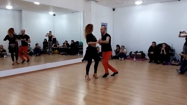 Salsa on2 + Mambo. Andrey Korzun & Marta Khanna. Salsa for beginners смотреть онлайн