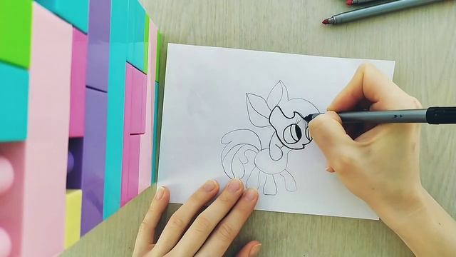 My little pony ?, как нарисовать маленькую пони? Очень просто! смотреть онлайн