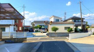 4K Japan Walk - Japanese Countryside Village | Neighborhood Walking Tour in Suburban Nagoya