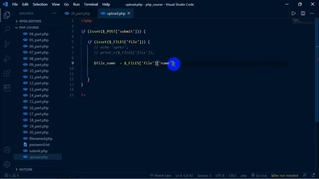 PHP full course || part - 20 || file upload in php || developer rezwan смотреть онлайн