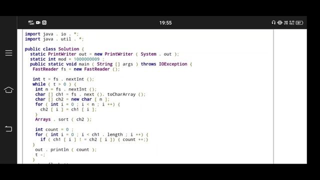 codeforce global round 15 || Subsequence permutation || java code смотреть онлайн