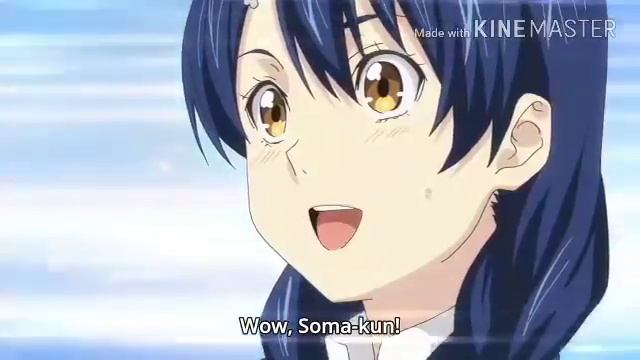 Yukihira Souma assisting 1st seat Eishi tsukasa смотреть онлайн