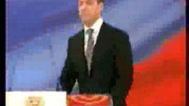 Клятва президента Медведева. смотреть онлайн