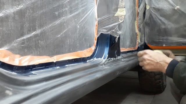 Варианты маскировки автомобиля перед грунтом или покраской смотреть онлайн