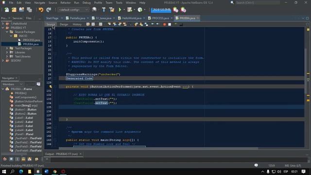 Suma y resta de números con uso de JFrame -JAVA смотреть онлайн