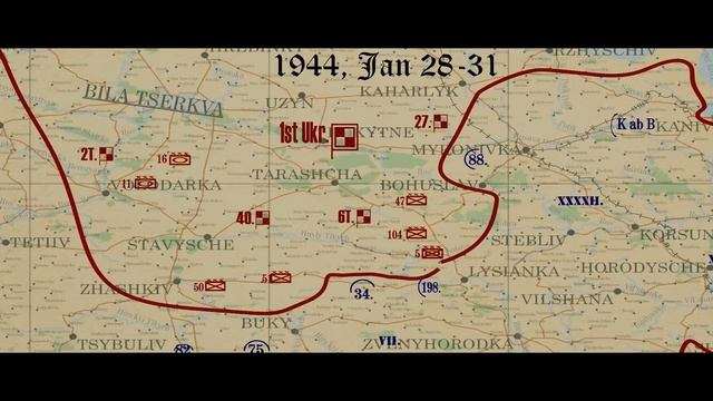 Battles of WW2 - The encirclement at Cherkassy-Korsun смотреть онлайн