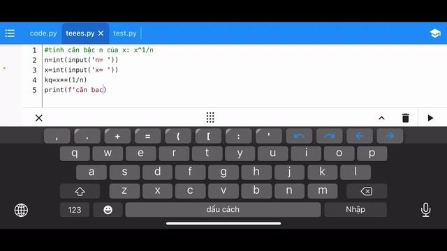 Let's Code Python #25: Viết chương trình python tính căn bậc n của số x смотреть онлайн
