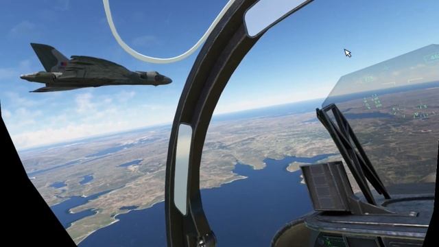 Falklands in VR | Harrier - Vulcan Formation | Microsoft Flight Simulator #msfs2020 #vr смотреть онлайн