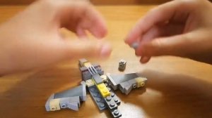 Как сделать истребитель из лего.