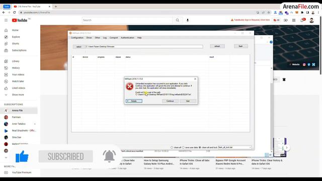 How to fix Xiaomi Mi Flash Tool error could not find a part of the path смотреть онлайн
