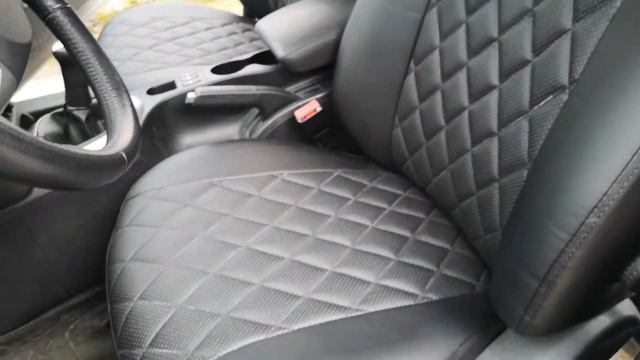 Авточехлы Ниссан Кашкай (2007-2013г) ромб смотреть онлайн