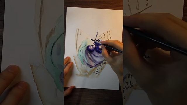 Cake/ Пирожное/ art/ draw/ drawing/ рисование. смотреть онлайн
