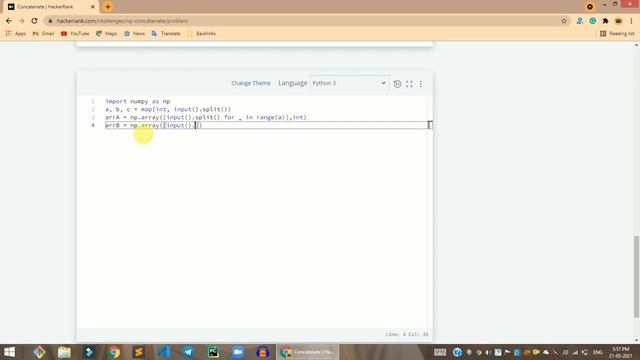 HackerRank Concatenate problem solution in Python | Python problems solutions | Programmingoneonone смотреть онлайн