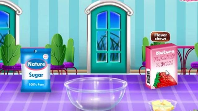 Strawberry Shortcake Sweet Shop / Шарлотка земляничка Клубничный торт смотреть онлайн