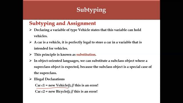 Lecture 11 Object Oriented Programming, Inheritance, Subtyping,Subtitution, Static & Dynamic Bindin смотреть онлайн