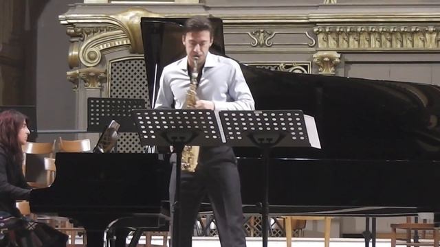 Edison Denisov - Sonata for Eb Alto Saxophone & Piano - Luca Marinelli смотреть онлайн