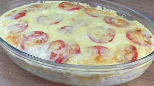 Рецепт из КУРИНОЙ ГРУДКИ, проще не придумаешь / Ужин для Ленивых! Сочно, Вкусно и Просто!!!