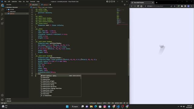 How To Make Snow Ball Preloader Using HTML CSS | Page Loading Website Loading Animation | PreLoade смотреть онлайн