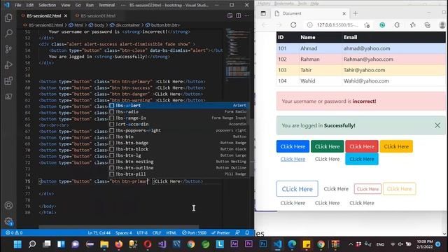 Bootstrap 5 Lesson 02 смотреть онлайн