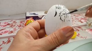 Как покрасить на Пасху деревянные яйца