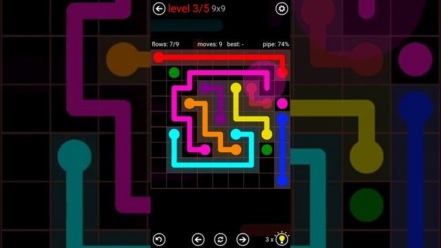 FLOW FREE DAILY PUZZLES 7.1.2021 смотреть онлайн