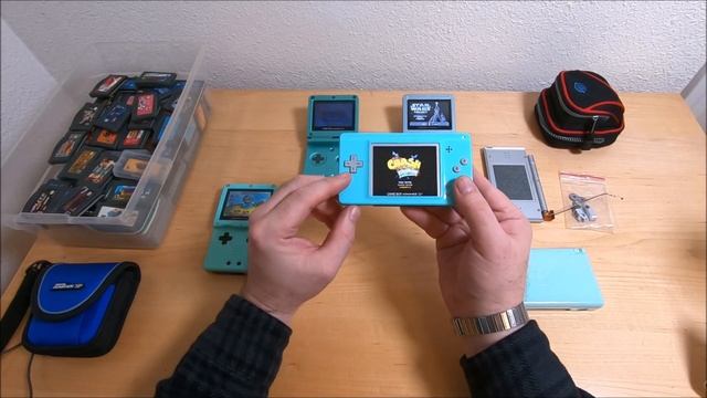 Переделка Nintendo DS Lite в Game Boy Advance SP / Macro смотреть онлайн