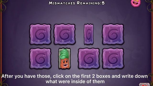 How to Win the Memory Game in My Singing Monsters EVERY TIME | My Singing Monsters смотреть онлайн