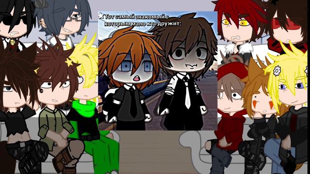 ♡реакция бтд на т/и♡