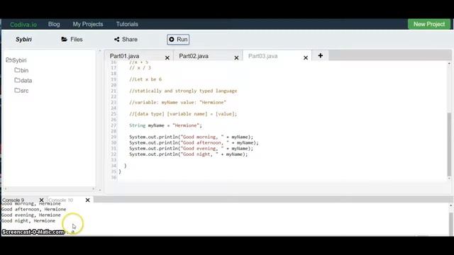 Introduction to Java — Part 3: Variables and int смотреть онлайн
