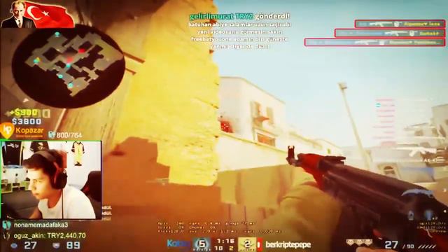 CS GO MONTAGE TOUR #1 (BERK 'RIP' TEPE) смотреть онлайн