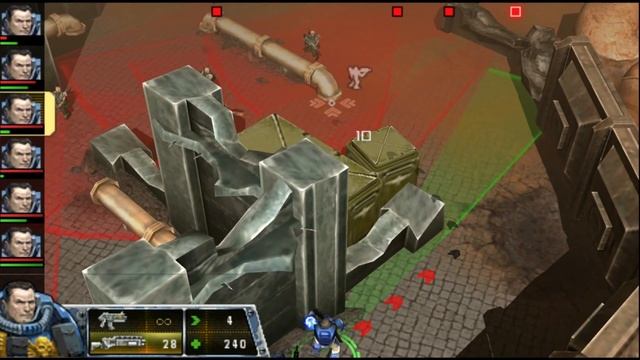 Интересная Стратегия Warhammer 40000 Squad Command смотреть онлайн