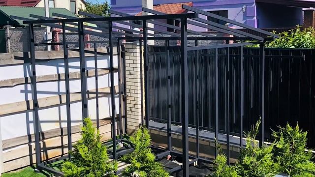 Дровник из металла смотреть онлайн