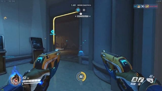 GeForce Experience Recording Test - Overwatch 1440p60fps смотреть онлайн